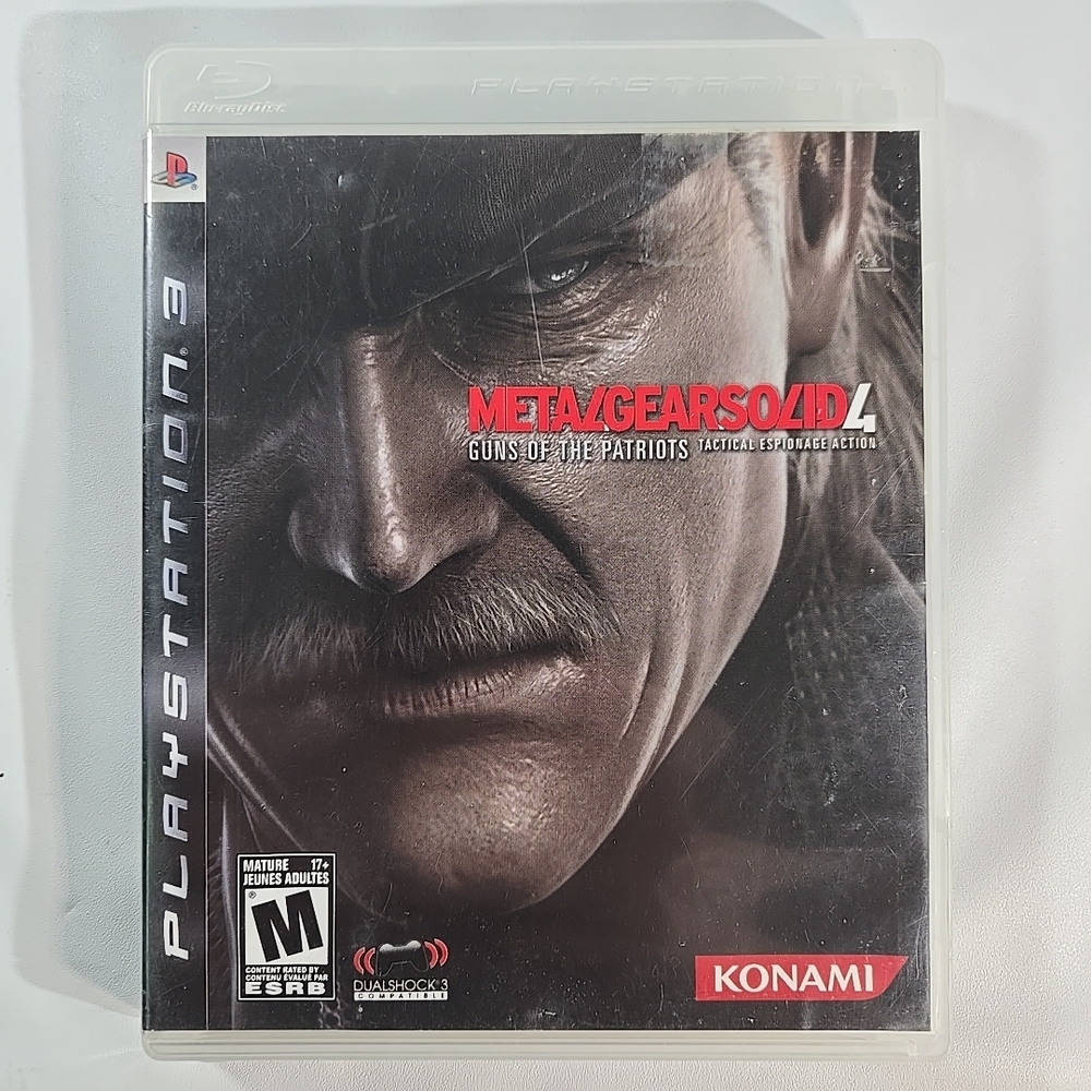 Sony PlayStation 3 Game - Black and Gray Cover